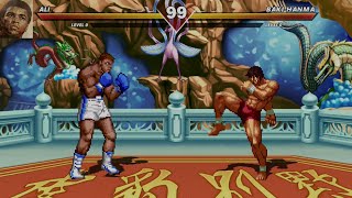 M Ali VS Baki Hanma  Mugen Fight [upl. by Nairadal762]