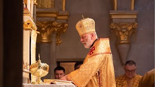 Bishop Nowakowski explains Ukrainian Greek Catholic Church calendar switch [upl. by Stimson]