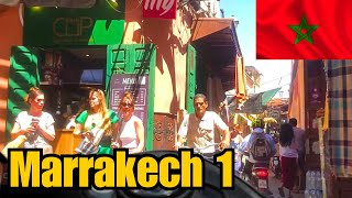 Marrakech 🇲🇦 Quick live tour Inside the Medina  Morocco 2024 [upl. by Nishom]