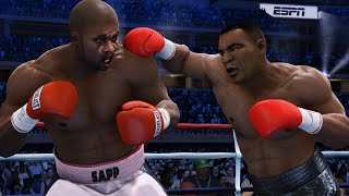 Mike Tyson vs Bob Sapp FULL FIGHT  Fight Night Champion AI Simulation [upl. by Vassell]