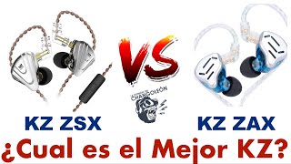 KZ ZSX Terminator VS KZ ZAX ¿cual es el mejor KZ de la Historia [upl. by Acined]