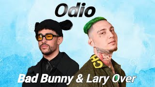 Odio  Bad Bunny amp Lary Over Cover IA by jevil [upl. by Stephie]