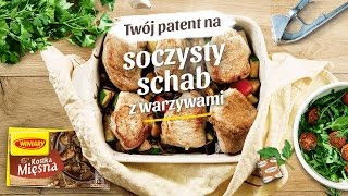 Twój patent na soczysty schab z warzywami [upl. by Bashemeth]