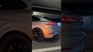 Cayenne Coupé GTS sound check with titanium exhaust 🔊 [upl. by Etselec]