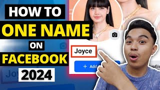 HOW TO ONE NAME ON FACEBOOK 2024 l ONE NAME ON FACEBOOK 2024 l HOW TO CHANGE NAME ON FACEBOOK [upl. by Laureen]