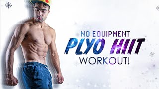 10 MIN PLYOMETRIC HIIT WORKOUT Speed Vertical Jump Stamina amp Weight Loss Workout [upl. by Neemsaj540]