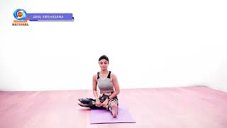 Yoga With Shilpa Shetty Kundra every day 700 AM and repeat telecast at 11 30 PM on DD National [upl. by Nalyad998]