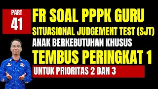 FR SOAL SITUATIONAL JUDGEMENT TEST GURU PPPK 2023 PART 41 [upl. by Ecinev]