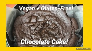 Vegan Chocolate GlutenFree Cake  HowTo [upl. by Thayne]