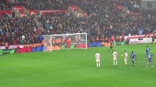 Stoke City  Daka penalty for Leicester [upl. by Oran]