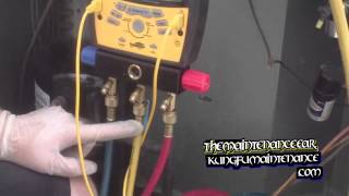 Charging Air Conditioners Important To Purge All Three Hoses Before Adding Refrigerant Charge [upl. by Short400]