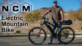 Is this the eBike for you Reviewing the NCM Moscow Electric Mountain Bike [upl. by Urbannai]