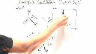 Nucleophile Substitution  Vergleich SN1 und SN2 [upl. by Kendy]