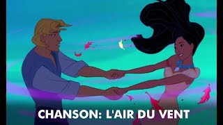 Pocahontas  Chanson L air du vent  Disney BE [upl. by Berkeley]