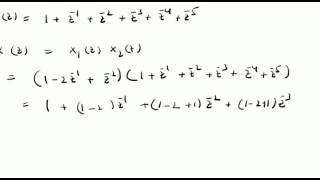 An algorithm for convolution of signals using ztransforms [upl. by North]