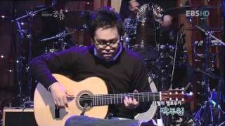 박주원 밴드Guitarist Juwon Park  Js Theme EBS Live 2009119 [upl. by Euqinue]