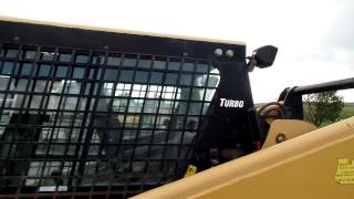 Cat 287B Cab Skid Steer Loader [upl. by Caesaria]