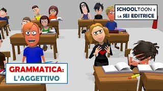 Grammatica  L’aggettivo qualificativo e determinativo [upl. by Ahsiak]