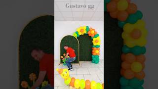 🌈🎈 Create a Fun Balloon Caterpillar 🐛 Colorful Cartoon Decoration for Parties [upl. by Enaerb]