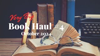 Book Haul 4 October 2024 [upl. by Crispas949]