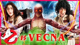 Ghostbusters vs Vecna Stranger things in your neighborhood Vecna in real life parody [upl. by Leonsis]