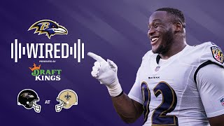 Ravens Wired Week 9 vs New Orleans Saints  Baltimore Ravens [upl. by Nanreik]