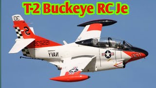 T  2 Buckeye RC Jet RARE North American jet [upl. by Ixel]