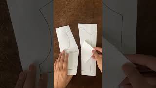 How to creat A princess seam line 😙sewingmachines sewingtutorial shorts sewingpattern [upl. by Ballard]