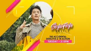 GTV  Siesta Fiesta Movies The Accidental Detective 2 In Action 2018 Promo July 23 2024 [upl. by Teirrah555]