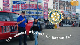 Chaleur Regions Rib Fest A Rotary Club Fundraiser with Silvana Bosca [upl. by Merrow49]