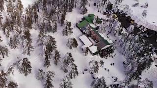 Troodos ski center Cyprus 12012018 [upl. by Nwahsyd5]