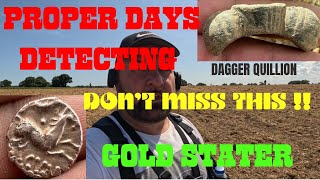 CELTIC GOLDDAGGER QUILLIONmetal detecting ukmetaldetecting treasure xpdeus [upl. by Carolan]