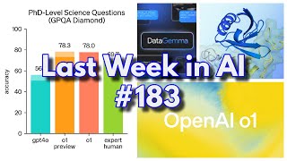 Last Week in AI 183  OpenAI o1 Adobe vid gen DeepMind AlphaProteo [upl. by Alysia585]