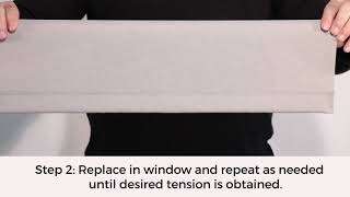 How to Adjust the Tension on Cordless Roller Shades [upl. by Kaplan59]