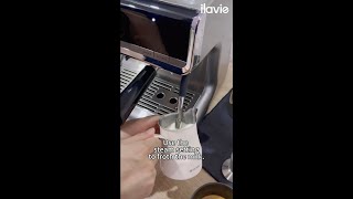 How to Create Perfect Milk Foam with ILAVIE K6 [upl. by Akeit]