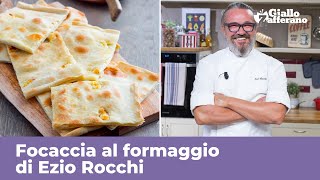 FOCACCIA AL FORMAGGIO DI RECCO ricetta di Ezio Rocchi risultato garantito [upl. by Refinaj538]