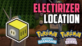 Where to Find Electrizer  Pokémon Brilliant Diamond amp Shining Pearl All Methods [upl. by Nelluc979]