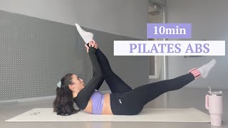 10MIN daily Pilates ab workout  strong amp defined core [upl. by Barbaresi361]