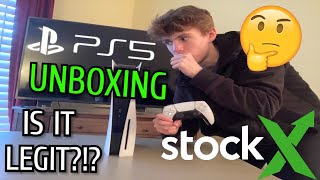 So I Decided to Order a PS5 from StockX UNBOXINGIS IT LEGIT [upl. by Nahgen270]