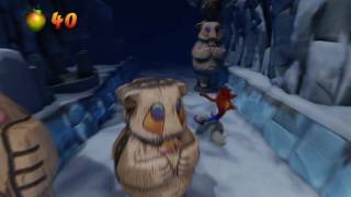 Crash Bandicoot 2 HD  Totally Bear 100 Walkthrough  REQUIRES SECRET EXIT FROM UNBEARABLE [upl. by Notsob]