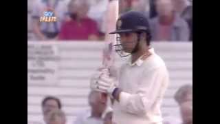 Sachin Tendulkar Rare Hundred 107 for Yorkshire County 1992 [upl. by Nesyrb]