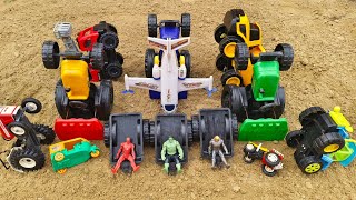 ओ हो बच्चों  आज to हमारे mini tractors बड़े बड़े खड्डों me फस gye  Krishna toy [upl. by Rafiq]