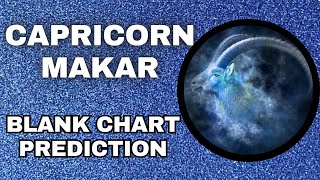 Blank chart prediction for Capricorn  Makar [upl. by Josselyn]