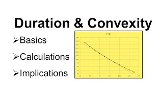 Bonds Duration and Convexity [upl. by Leggat]