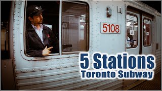 5 Toronto Subway Tour  TTC [upl. by Hujsak]