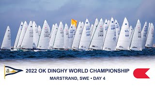 Highlights from the 2022 OK Dinghy World Championship  Day 4 [upl. by Leugim]