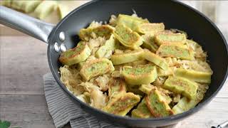 MaultaschenPfanne mit Sauerkraut  Hengstenberg [upl. by Tini]