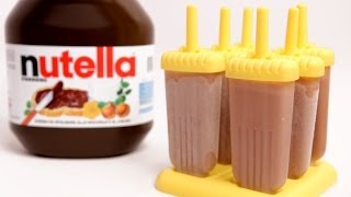 Nutella Popsicle Recipe  Laura Vitale  Laura in the Kitchen Episode 769 [upl. by Obie540]