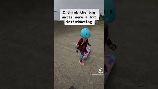 OVERCOMING Intimidation Of A Bigger Skatepark [upl. by Sirrah14]