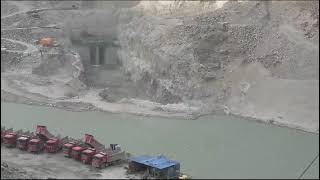 Work at Diamer Bhasha Dam Pakistan  Latest News of Bhasha Dam Project [upl. by Firestone]